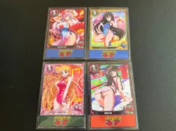 High School DXD Card Geisha Lot #7 - 4 Cards! READ DESCRIPTION Goddess Story - Image 1