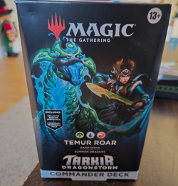NEW Magic The Gathering Tarkir Dragonstorm Commander Deck Cards - Temur Roar - Image 1