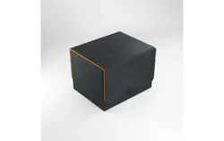 GAMEGENIC SIDEKICK 100+ XL CONVERTIBLE DECK BOX BLACK/ORANGE HOLDS 100 CARDS NEW - Image 1