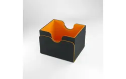 GAMEGENIC SIDEKICK 100+ XL CONVERTIBLE DECK BOX BLACK/ORANGE HOLDS 100 CARDS NEW - Image 2