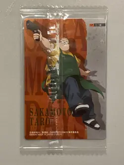 Sakamoto Taro - SP 1-18 - Sakamoto Days Wafer / Itajaga Card Sealed Japanese - Image 2