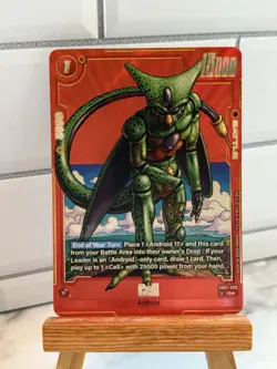 Cell SB01-009 Alternate Art Dragon Ball Manga Booster Card Fusion World - Image 3