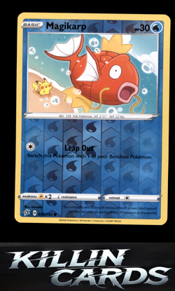 Reverse Holofoil Magikarp 039/192 Pokemon Common SWSH02: Rebel Clash Card NM - Image 1