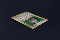 Pokemon Card Hitmonchan 1996 Japanese Exp Pack Vol.1 Old Back DMG Japan TCG - Image 5