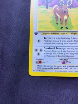 Pokemon Cards: 1st Edition Neo Revelation Uncommon: Stantler 38/64 - Image 5