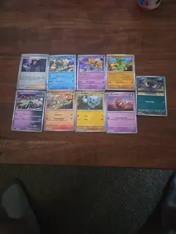 Pokemon TCG LOT OF 9 REVERSE HOLO Cards All NM-M Condition - Image 1