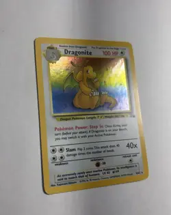 1999 Fossil Set Dragonite Holo #4/62 Rare WOTC Pokemon Card Original NM Mint PSA - Image 5