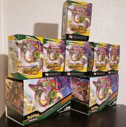 *EMPTY* POKEMON SWORD & SHIELD EVOLVING SKIES B&B STADIUM LOT NO PACKS/NO CARDS - Image 2