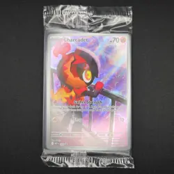 Pokemon TCG Card Charcadet MEP 022 Mega Evolution Black Star Promo - Sealed - Image 1