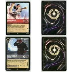 24 Card Rare + Super Rare Lot, Azurite Sea Disney Lorcana Set 6 - Image 4