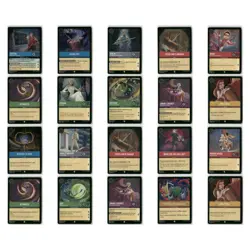Foil Lot 20 Cards, Rise of the Floodborn, Disney Lorcana Set 2 Assorted Characte - Image 1