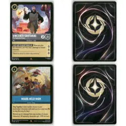 40 Card Rare + Super Rare Lot, Reign of Jafar Disney Lorcana Set 8 - Image 2