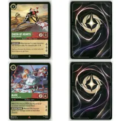 40 Card Rare + Super Rare Lot, Reign of Jafar Disney Lorcana Set 8 - Image 4