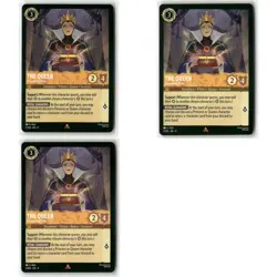 The Queen - Conceited Ruler #1 3 Card Lot Rare Fabled Disney Lorcana - Image 1