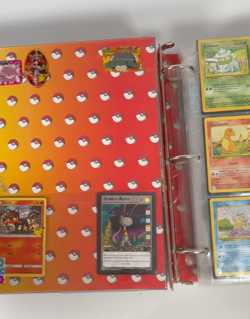 Vintage Pikachu Pokemon Binder With Cards From 1995 English And Japanese Read.. - Image 2