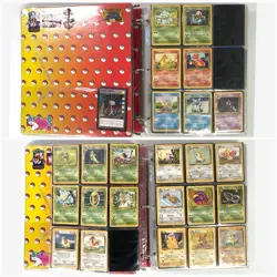 Vintage Pikachu Pokemon Binder With Cards From 1995 English And Japanese Read.. - Image 3