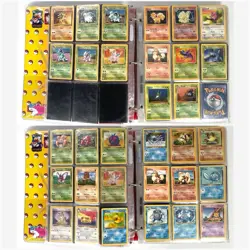 Vintage Pikachu Pokemon Binder With Cards From 1995 English And Japanese Read.. - Image 4