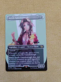 Aerith Gainsborough (Borderless) Final Fantasy Regular - Image 1