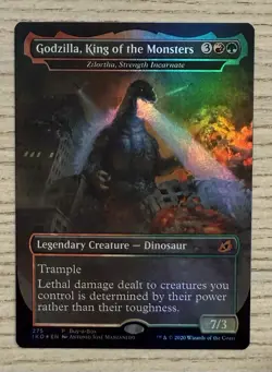 Godzilla, King of the Monsters - Zilortha, Strength Incarnate Buy-A-Box MTG 275 - Image 1
