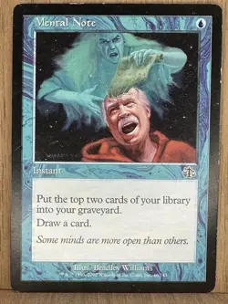 Mental Note Judgment Regular - MTG Magic The Gathering - Image 1