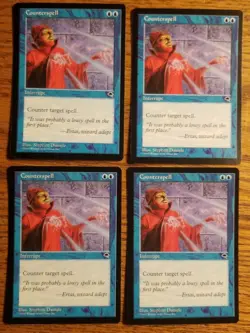 4x MTG Magic the Gathering Counterspell Tempest NM - Image 1