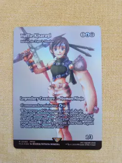 MTG FFVII Yuffie Kisaragi R0060 English Showcase. Foil - Image 1