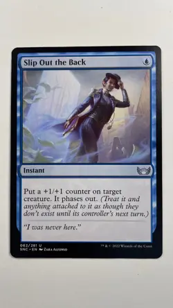 MTG Streets of New Capenna Slip Out the Back 62/281 Magic the Gathering - Image 1