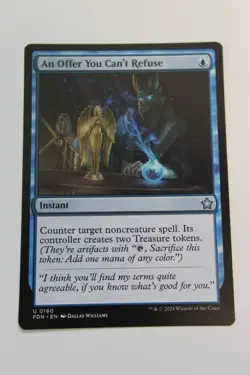 MTG An Offer You Can't Refuse x1- -Foundations-Near Mint - Image 1
