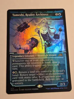 Tameshi, Reality Architect (Showcase) FOIL X1 NEO MTG Kamigawa Neon Dynasty - Image 1