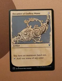 MTG Decanter of Endless Water (Showcase) x1 NM from Commander Legends: CLB - Image 1
