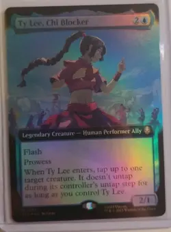 Foil Ty Lee, Chi Blocker (Extended Art) NM Avatar: The Last Airbender Magic - Image 1