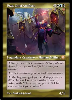 Urza, Chief Artificer - Commander: The Brothers' War - NM MTG - Image 1