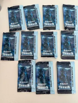 Magic the Gathering MTG Tarkir Dragonstorm Collector Booster Pack Factory Sealed - Image 1