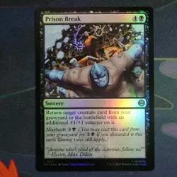 MTG Prison Break 0061 (Foil) [Marvels Spider-Man, Near mint] - Image 1