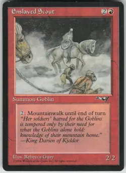 Magic the Gathering TCG Enslaved Scout (Horses) C Alliances 105 - Image 1