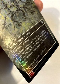 MTG Darksteel Mutation BORDERLESS FOIL Commander Masters 0623 NM - Image 2