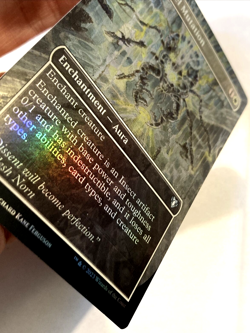 MTG Darksteel Mutation BORDERLESS FOIL Commander Masters 0623 NM - Image 3