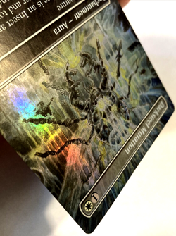 MTG Darksteel Mutation BORDERLESS FOIL Commander Masters 0623 NM - Image 4