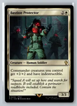 Bastion Protector Commander: FINAL FANTASY 233 Rare - Image 1