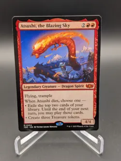 Atsushi, the Blazing Sky Commander: Tarkir: Dragonstorm Regular - Image 1