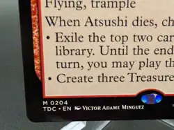 Atsushi, the Blazing Sky Commander: Tarkir: Dragonstorm Regular - Image 2