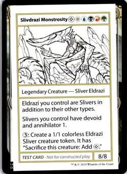 Slivdrazi Monstrosity (No PW Symbol) S Mystery Booster: Convention Edition Exclu - Image 1
