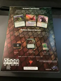 MTG x Dungeons & Dragons Sealed Commander Deck Set of 4 Rage Aura Death Portal - Image 3