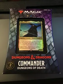 MTG x Dungeons & Dragons Sealed Commander Deck Set of 4 Rage Aura Death Portal - Image 4