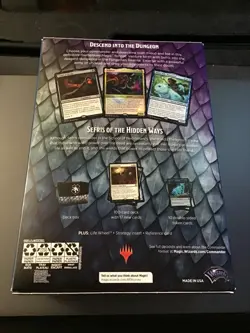 MTG x Dungeons & Dragons Sealed Commander Deck Set of 4 Rage Aura Death Portal - Image 5