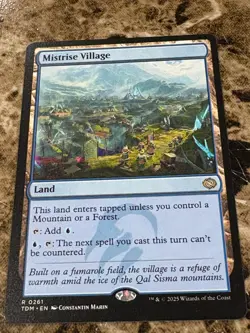 MISTRISE VILLAGE Magic MTG Tarkir Dragonstorm - Image 1