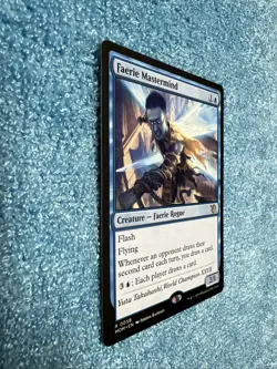 Faerie Mastermind #58 (NM) March of The Machine Magic The Gathering - Image 2