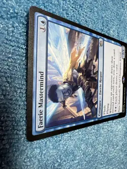 Faerie Mastermind #58 (NM) March of The Machine Magic The Gathering - Image 5