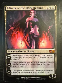 [1x] Liliana of the Dark Realms - MTG - Core Set 2013 (M13) - Regular - Image 1