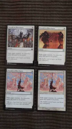 Magic: the Gathering / MtG Swords to Plowshares x4 Mixed Sets - Image 1
